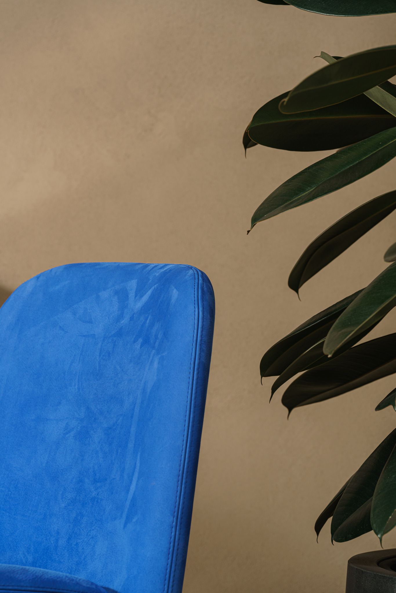 Baxter Стул Jodie Electric Blue от Baxter — в интерьере