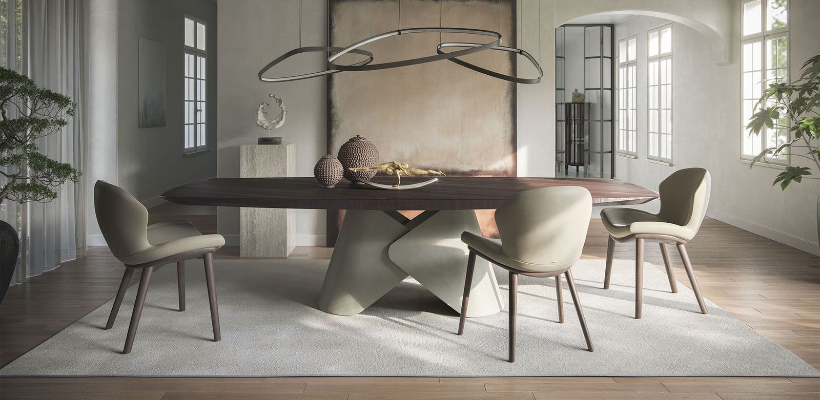Cattelan Italia Стол Scott от Cattelan Italia — в интерьере