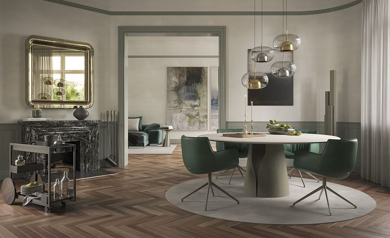 Cattelan Italia Стол Giano black от Cattelan Italia — в интерьере