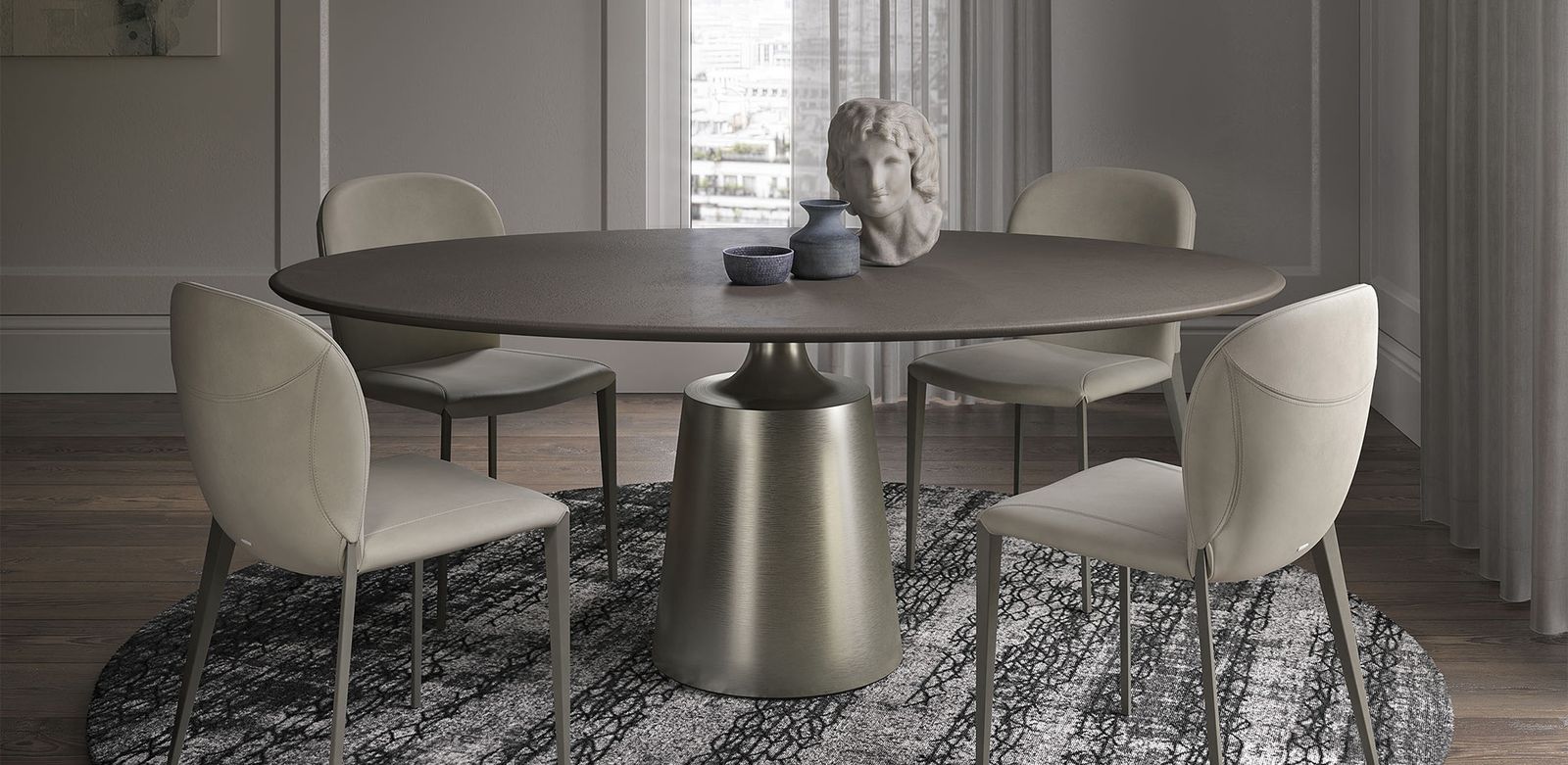 Cattelan Italia Стол Yoda от Cattelan Italia — в интерьере
