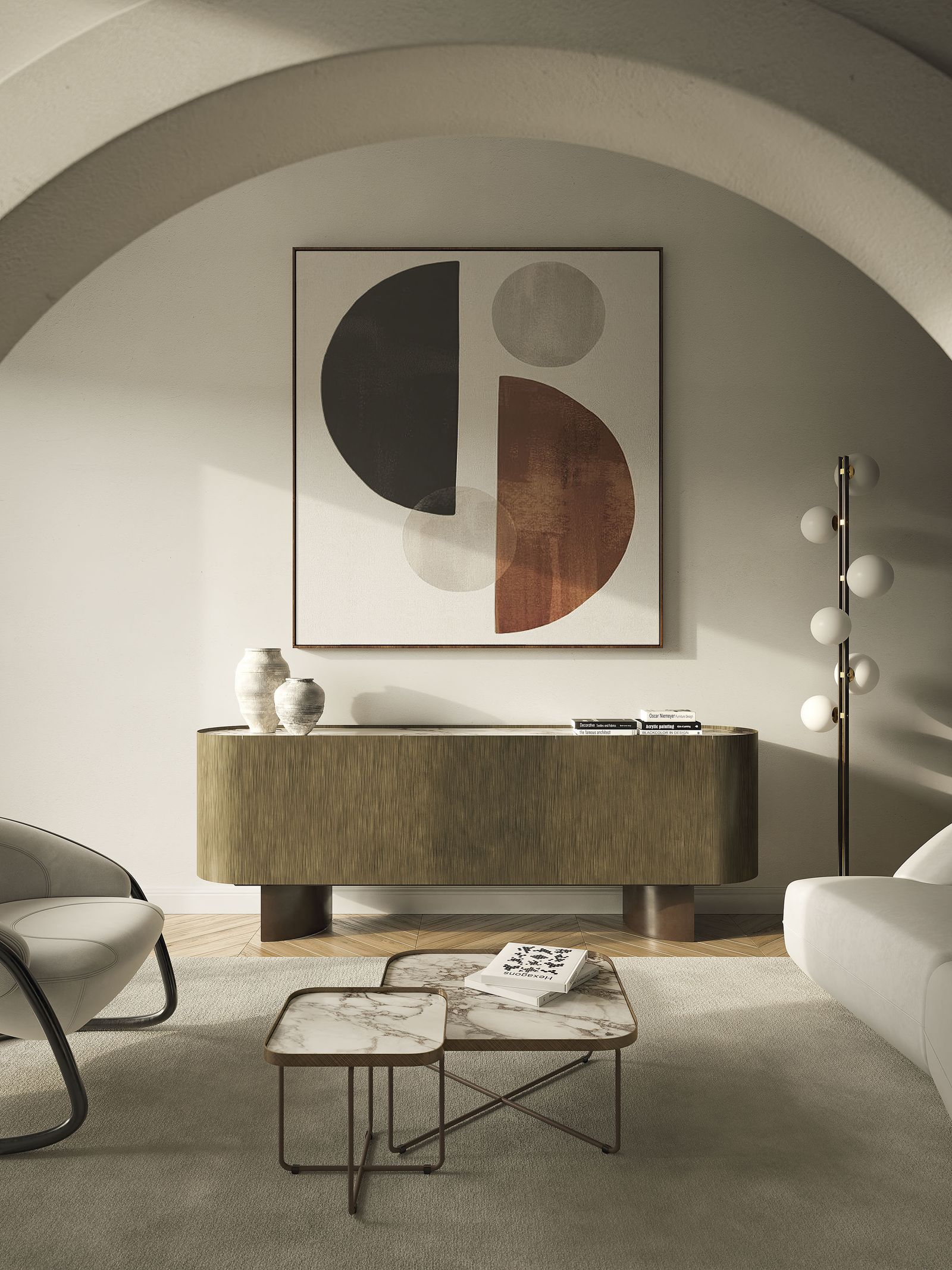 Cattelan Italia Креденция Savoy от Cattelan Italia — в интерьере