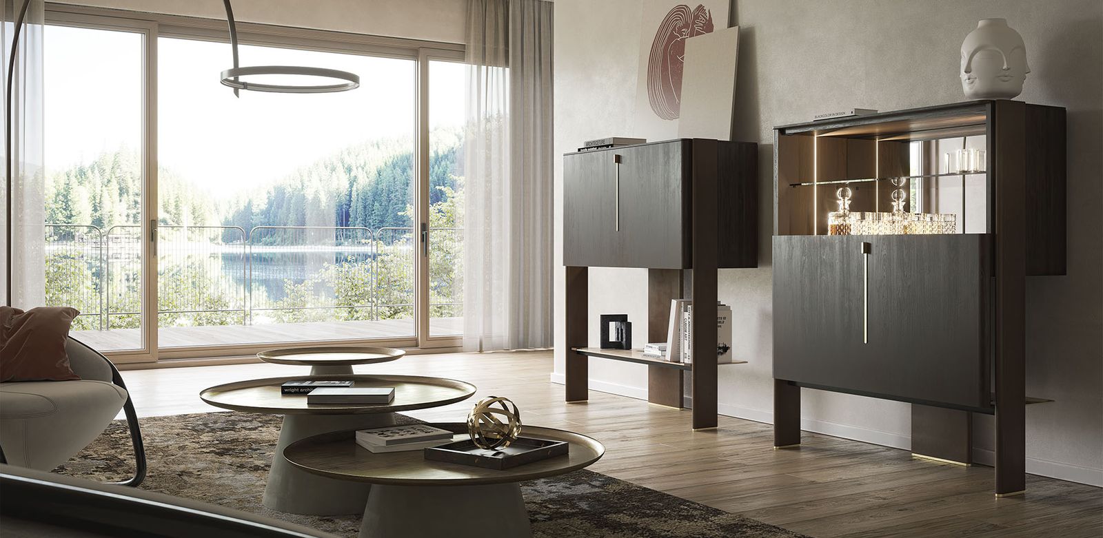 Cattelan Italia Бар Cremona от Cattelan Italia — в интерьере