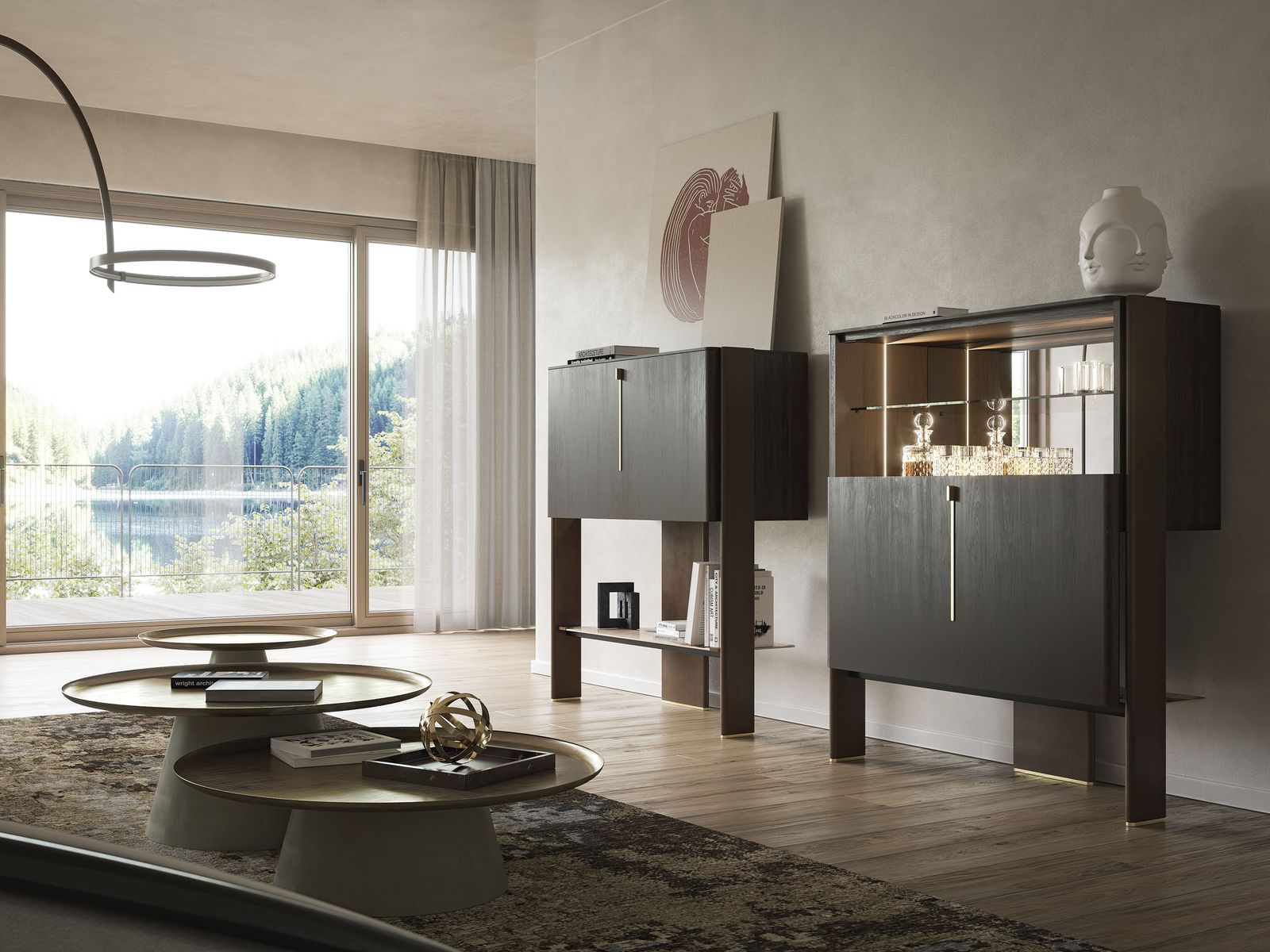 Cattelan Italia Бар Cremona от Cattelan Italia — в интерьере