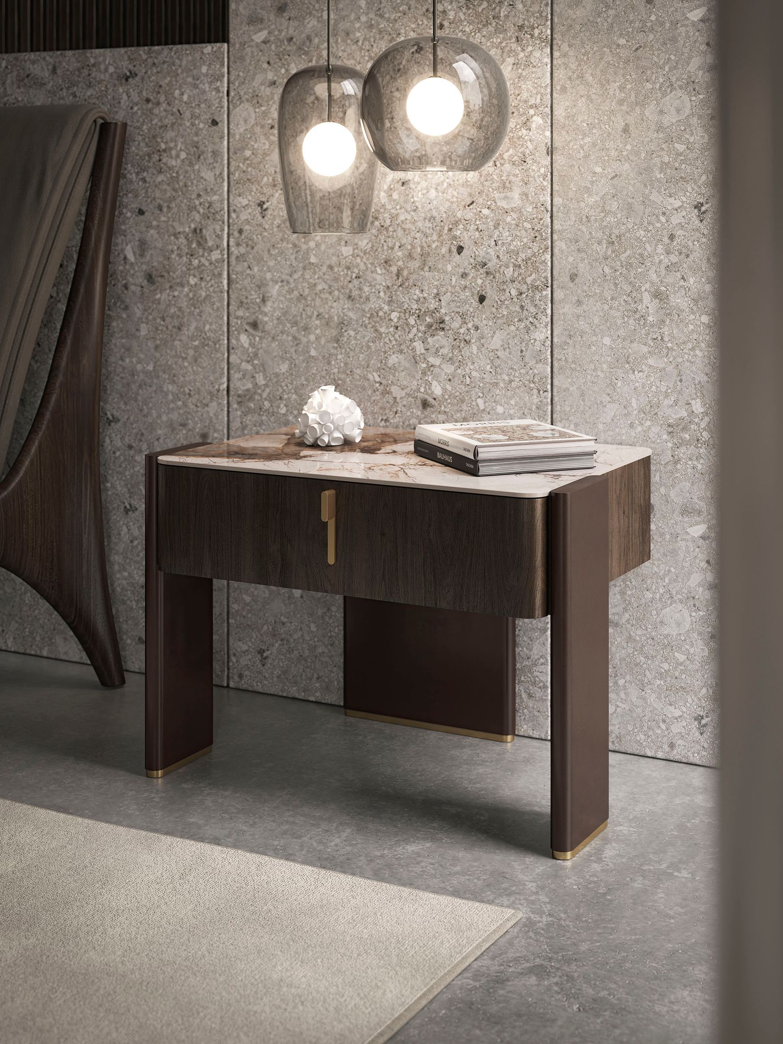 Cattelan Italia Прикроватная тумбочка Julian от Cattelan Italia — в интерьере