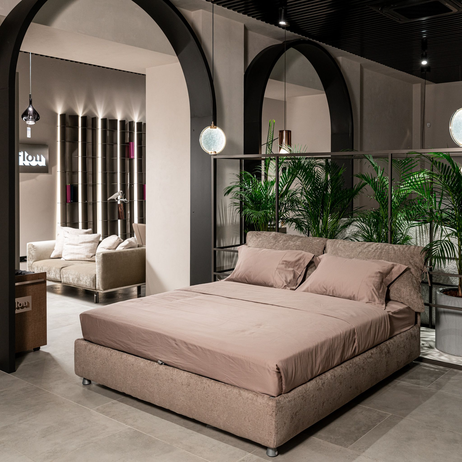 Flou Кровать Nathalie Yves 806 от Flou — в интерьере