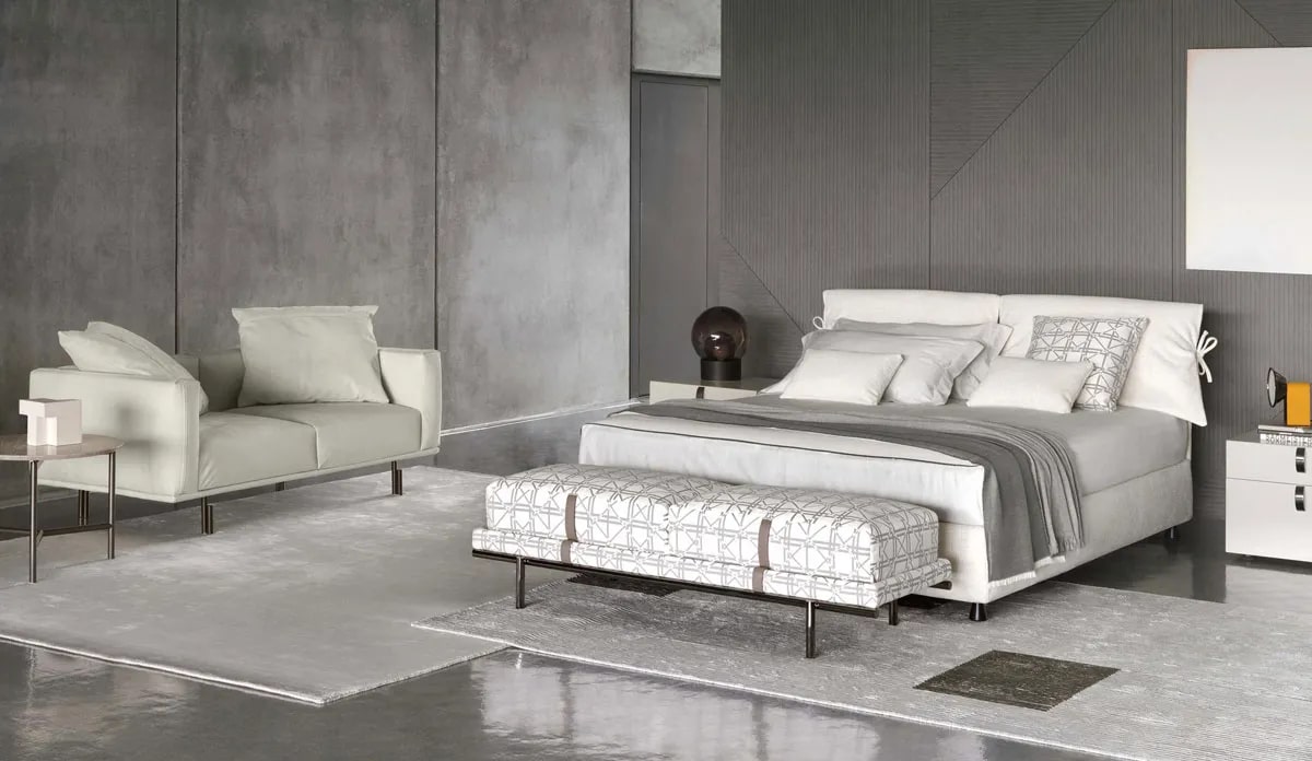 Flou Кровать Nathalie Land 775 от Flou — в интерьере