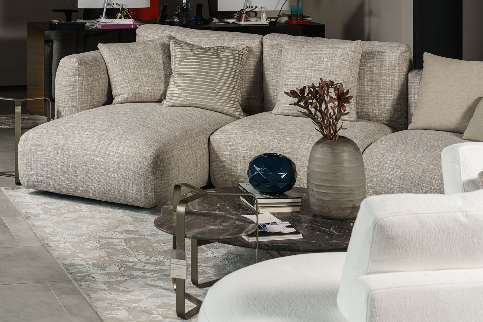 Flou Диван Fiocco Alexander 813 от Flou — в интерьере