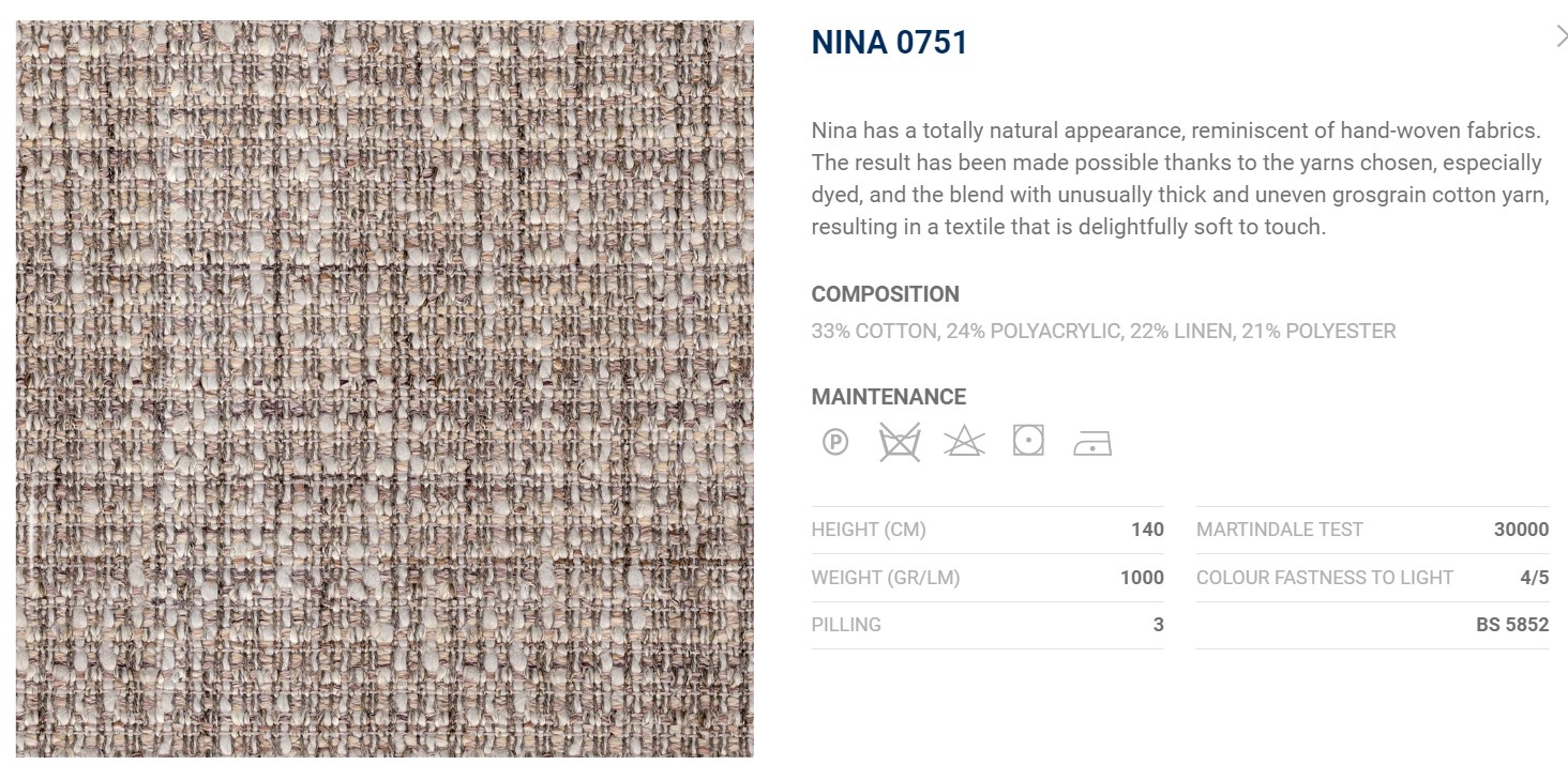 Flou Диван Fiocco Nina 751 от Flou — в интерьере