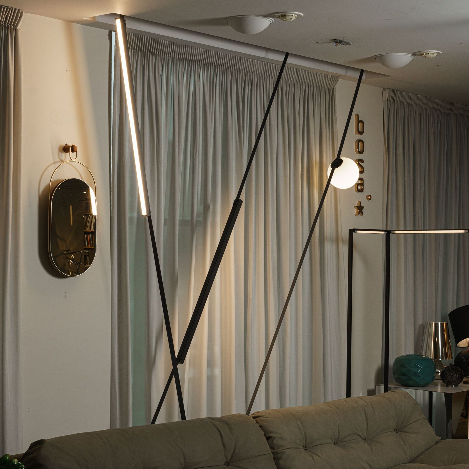 Vibia Подвесной светильник Plusminus Black от Vibia — в интерьере