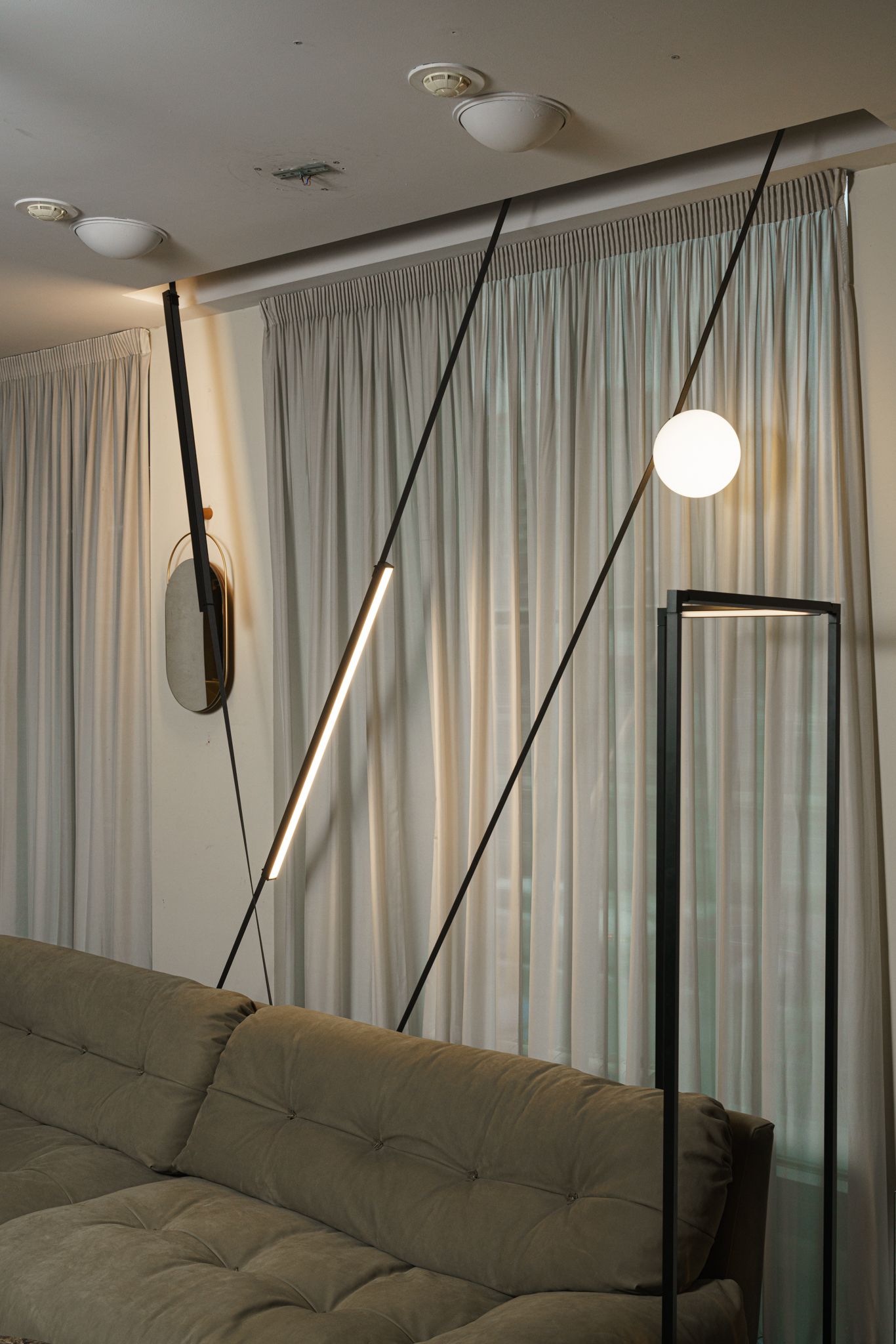 Vibia Подвесной светильник Plusminus Black от Vibia — в интерьере