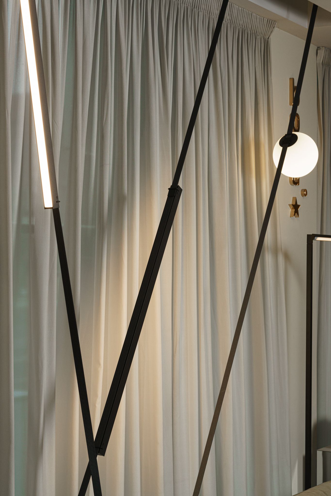 Vibia Подвесной светильник Plusminus Black от Vibia — в интерьере