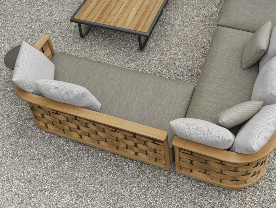 Molteni&C Уличный диван Palinfrasca от Molteni & C — в интерьере