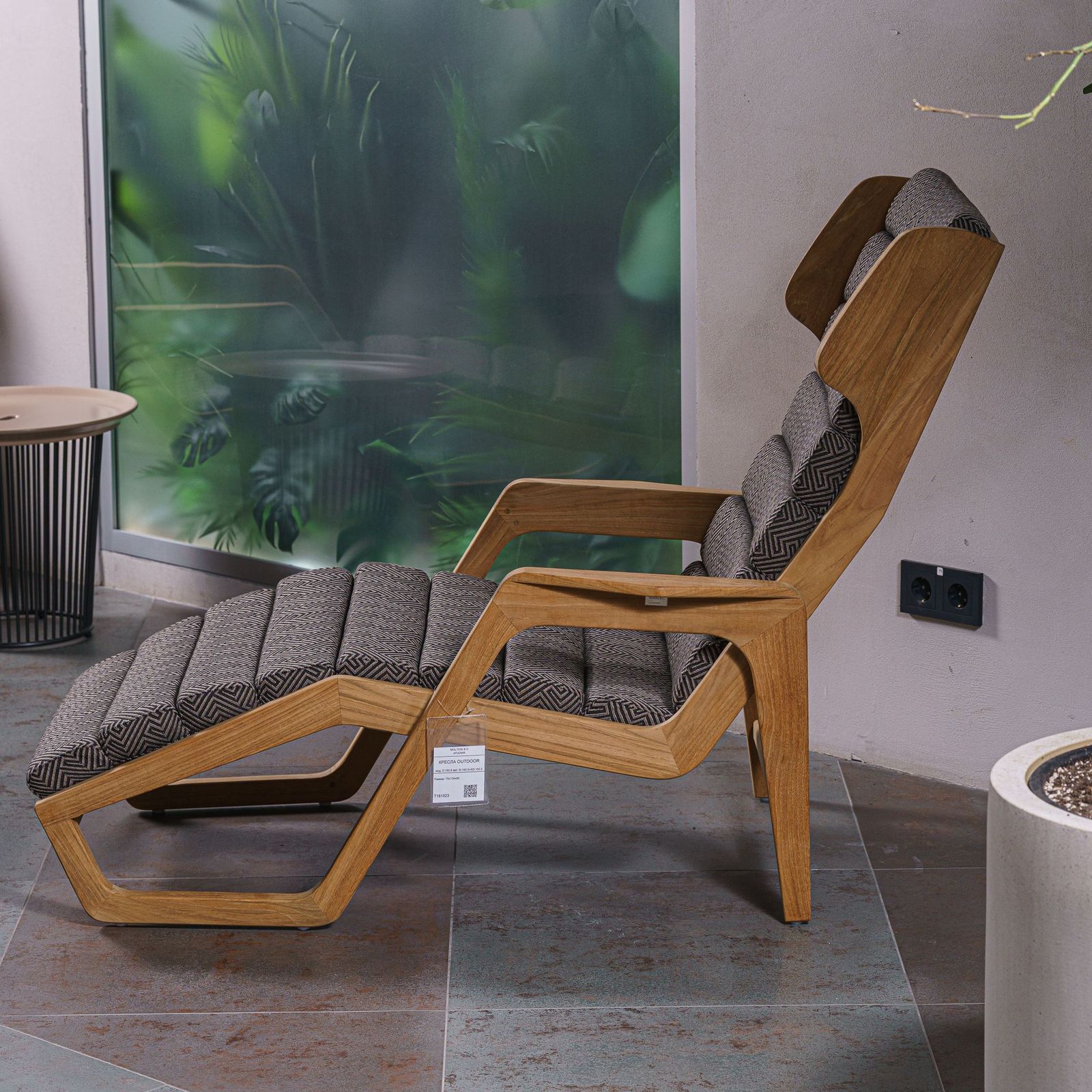 Molteni&C Уличный шезлонг D.150.5 от Molteni & C — в интерьере