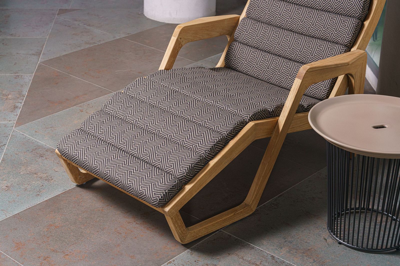 Molteni&C Уличный шезлонг D.150.5 от Molteni & C — в интерьере