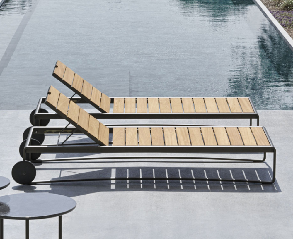 Molteni&C Шезлонг Guell от Molteni & C — в интерьере