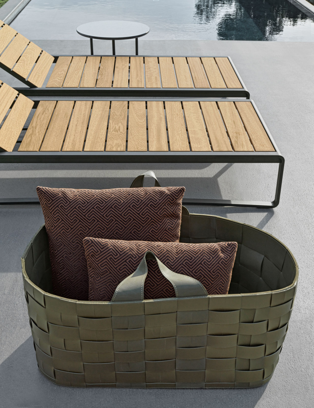 Molteni&C Шезлонг Guell от Molteni & C — в интерьере