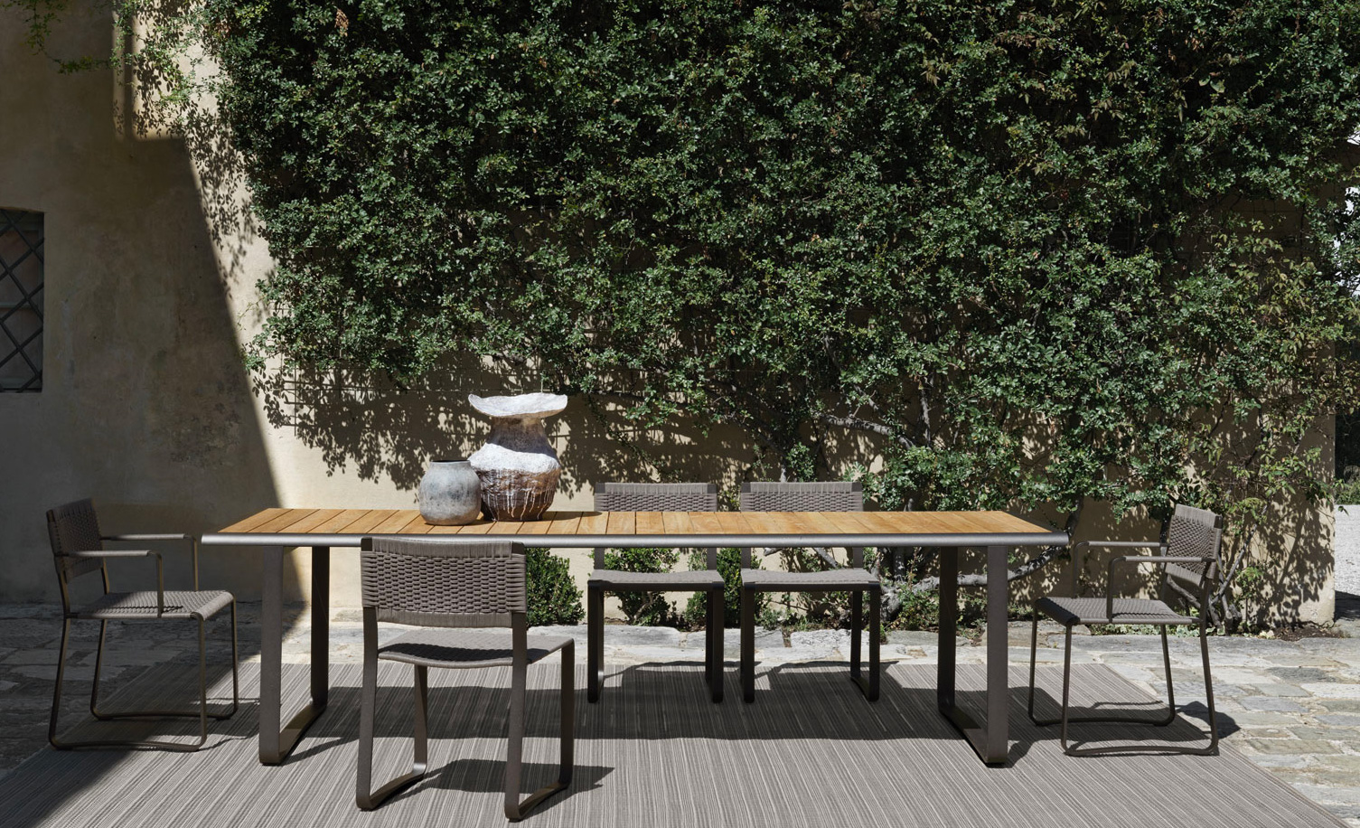 Molteni&C Уличный стул Green Point от Molteni & C — в интерьере