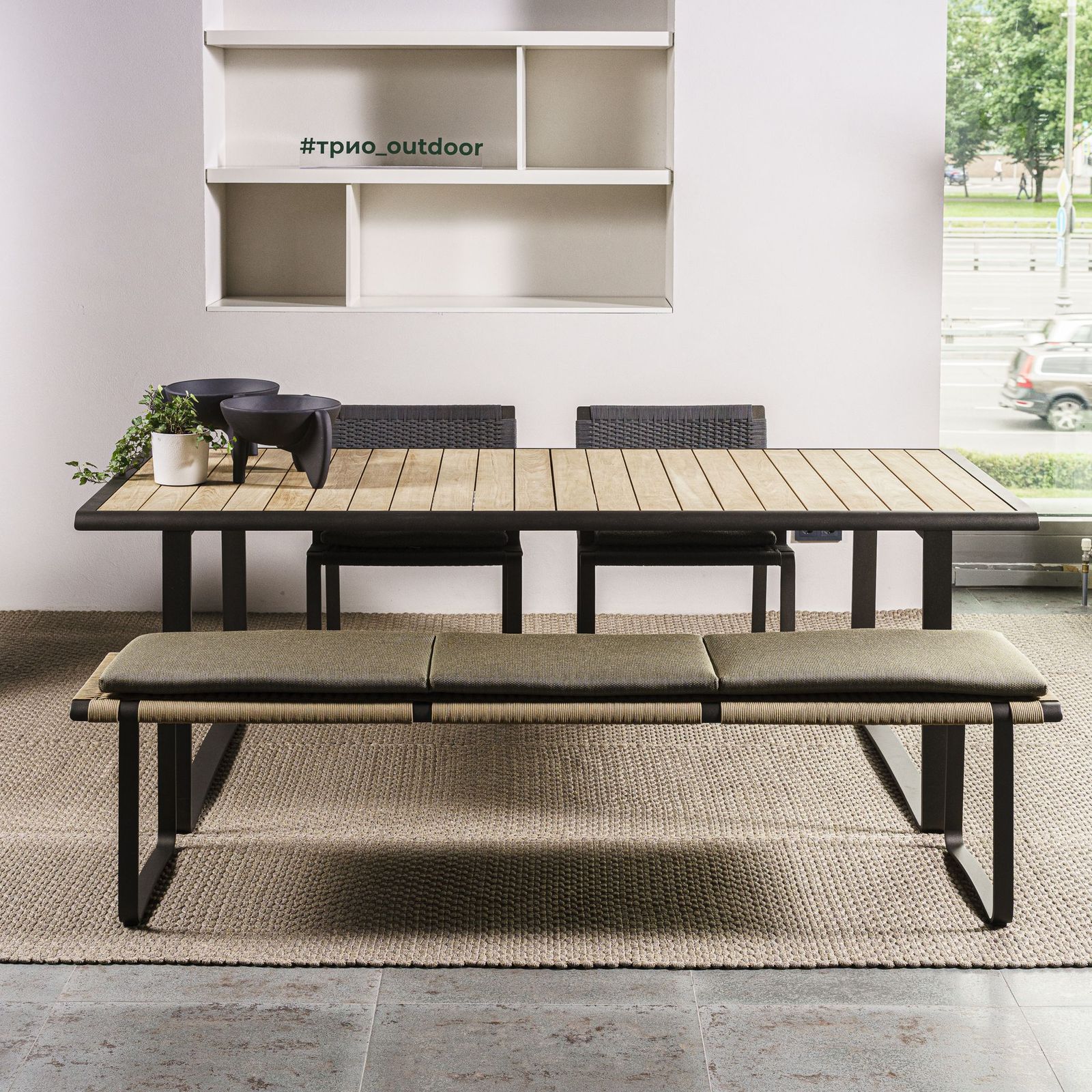 Molteni&C Скамья Green Point от Molteni & C — в интерьере