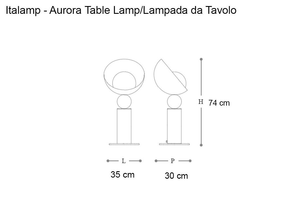 Italamp Настольная лампа Aurora White/Blue от Italamp