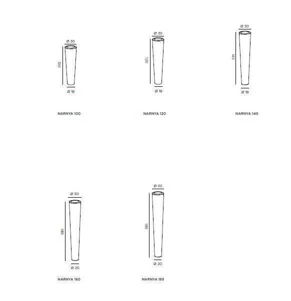 De Castelli Ваза Narnya от De Castelli