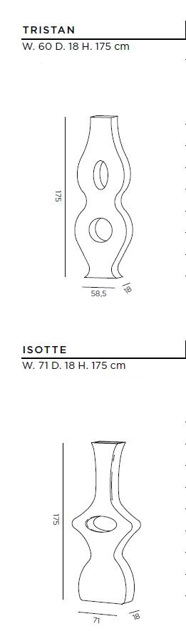 De Castelli Скульптура Tristan & Isotte от De Castelli