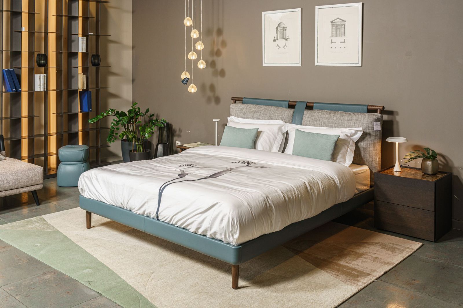 Poltrona Frau Кровать Times Nest Larimar от Poltrona Frau — в интерьере