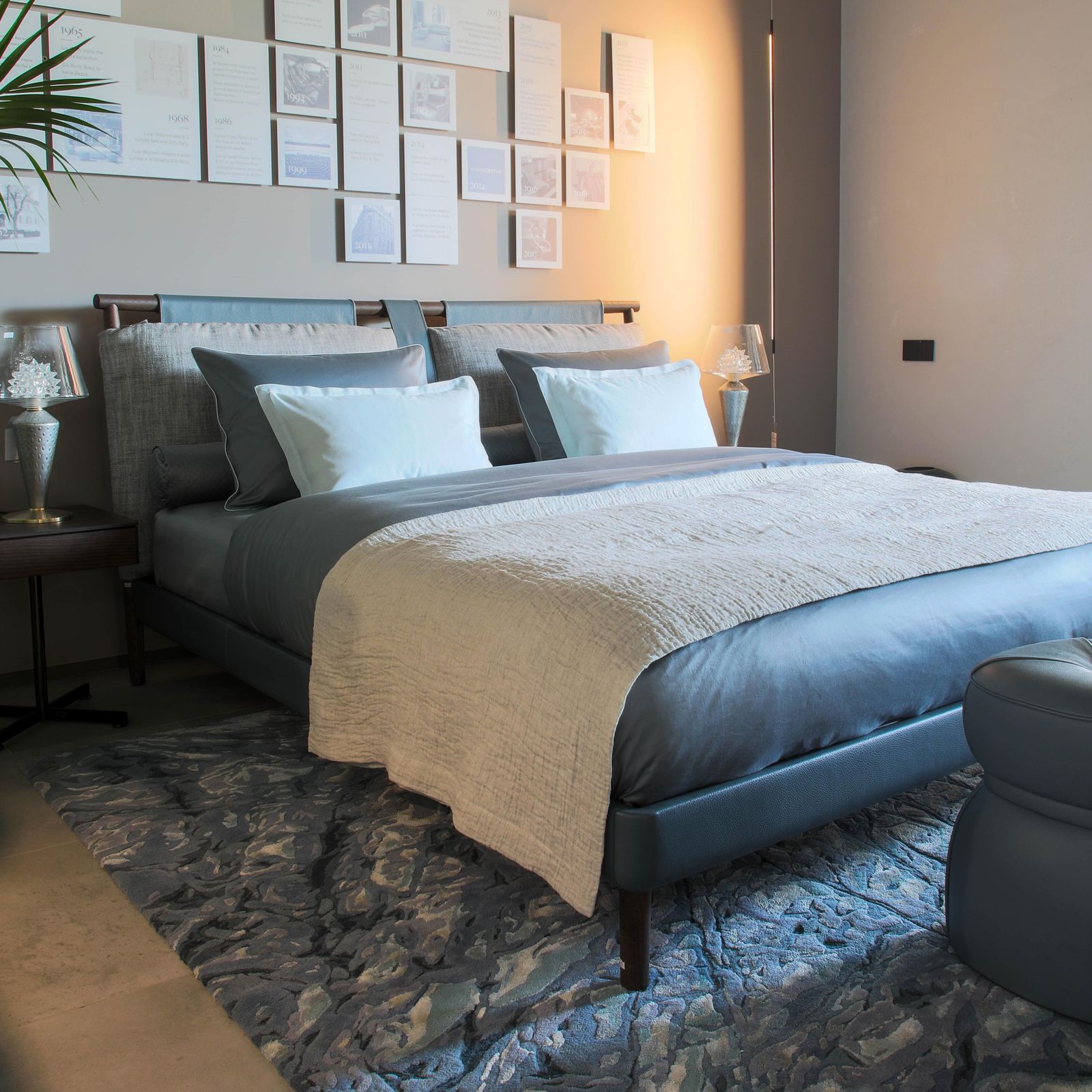 Poltrona Frau Кровать Times Nest Larimar от Poltrona Frau — в интерьере