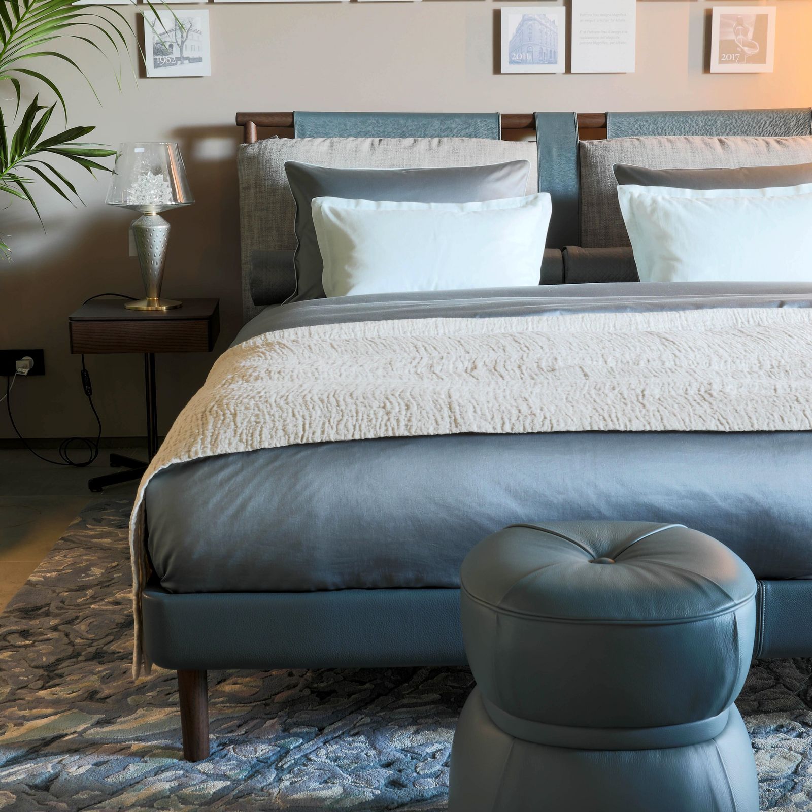 Poltrona Frau Кровать Times Nest Larimar от Poltrona Frau — в интерьере