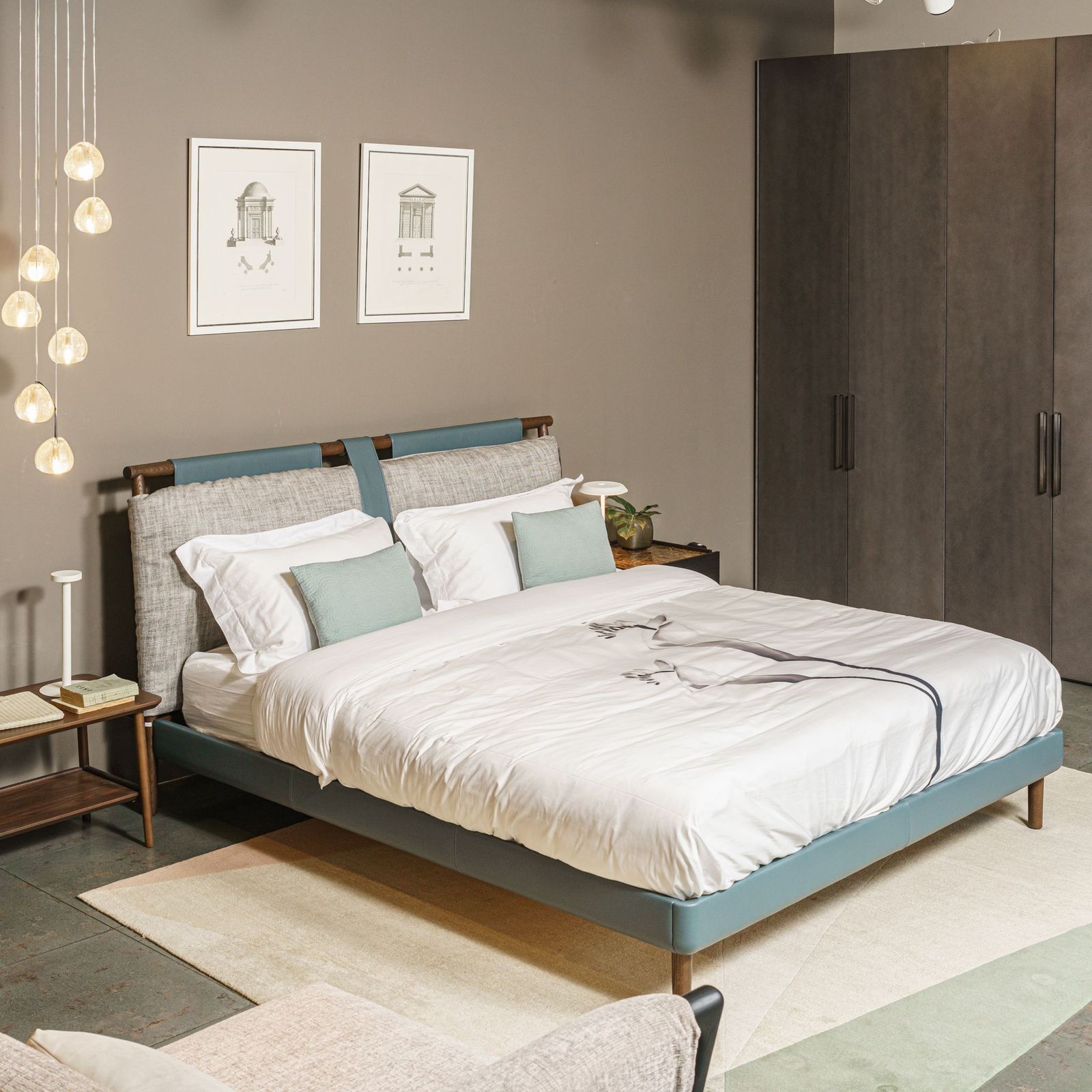 Poltrona Frau Кровать Times Nest Larimar от Poltrona Frau — в интерьере