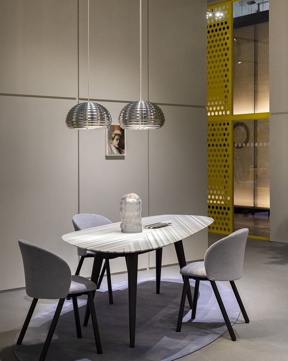 Zanotta Стол Tweed Marble от Zanotta — в интерьере