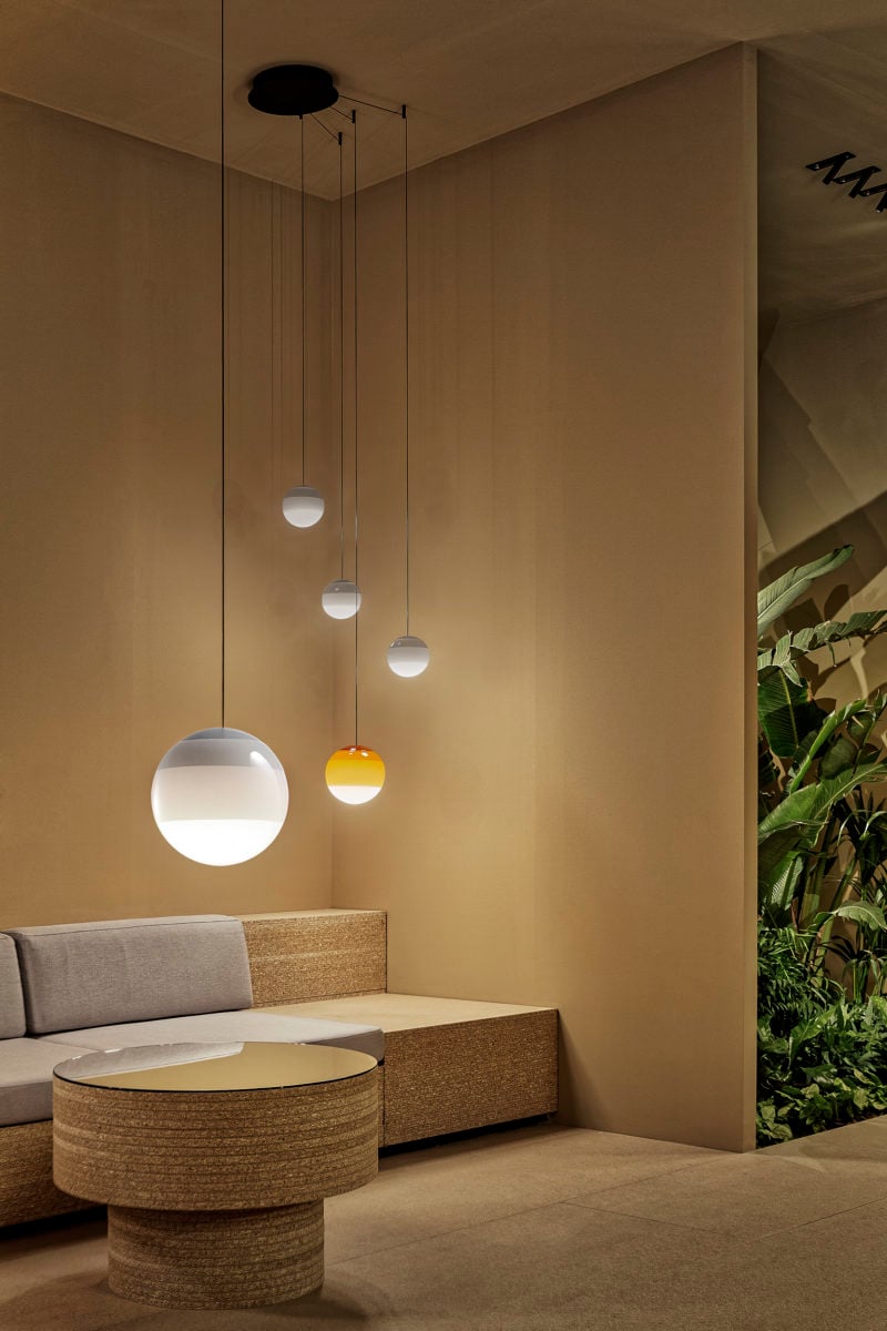 Marset Подвесной светильник Dipping Light от Marset — в интерьере