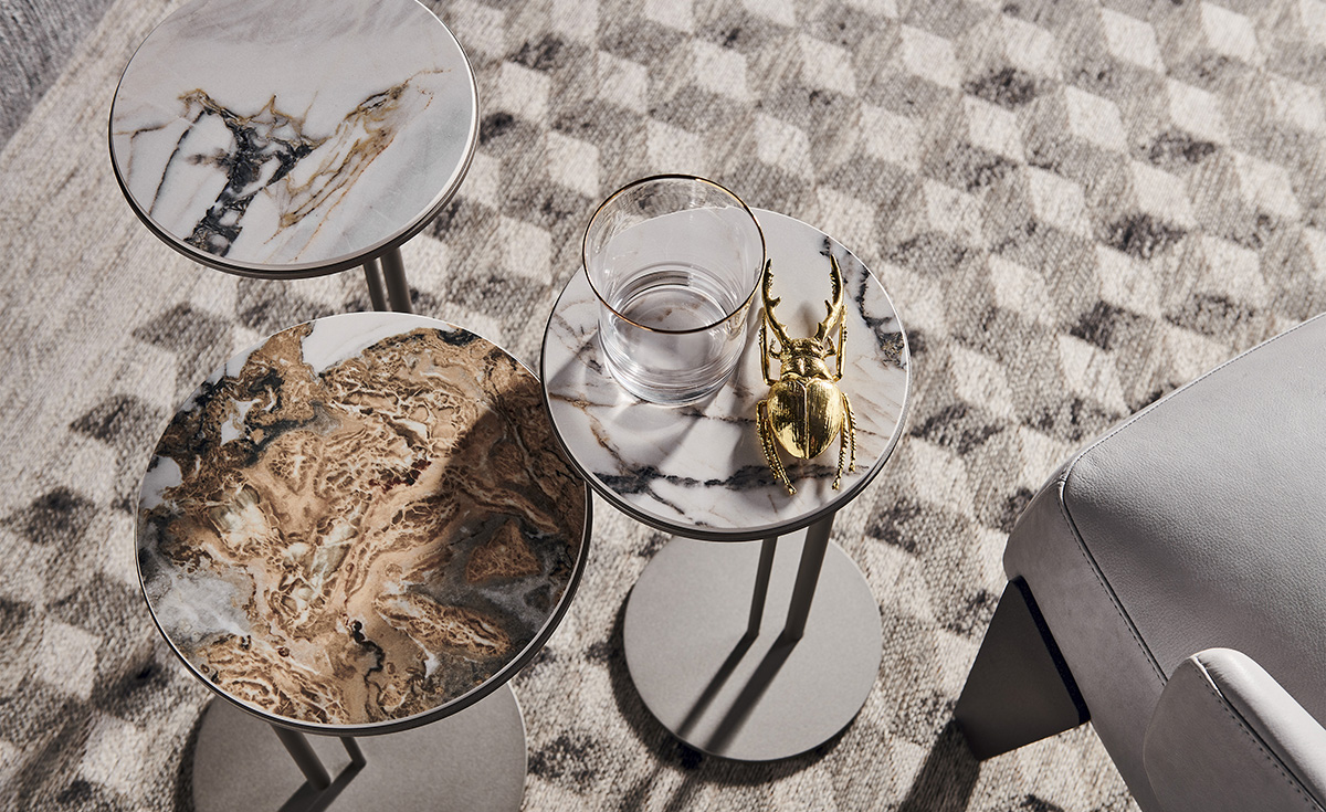 Cattelan Italia Журнальный столик Sting KM12 Breccia от Cattelan Italia — в интерьере