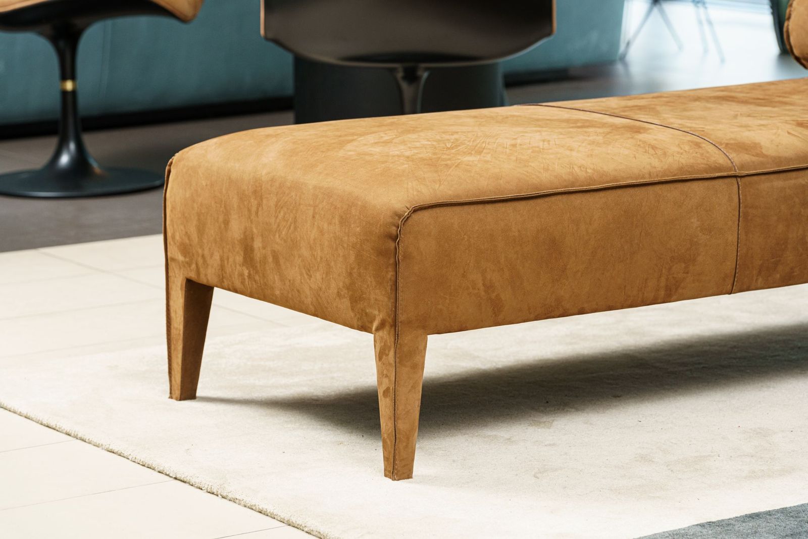 Baxter Банкетка Freud Kashmir Cognac от Baxter — в интерьере