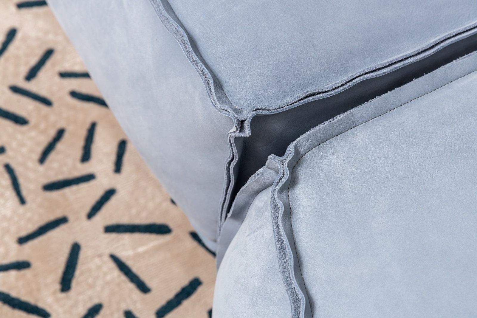 Baxter Диван Budapest Soft Kashmir Azure 330 от Baxter — в интерьере