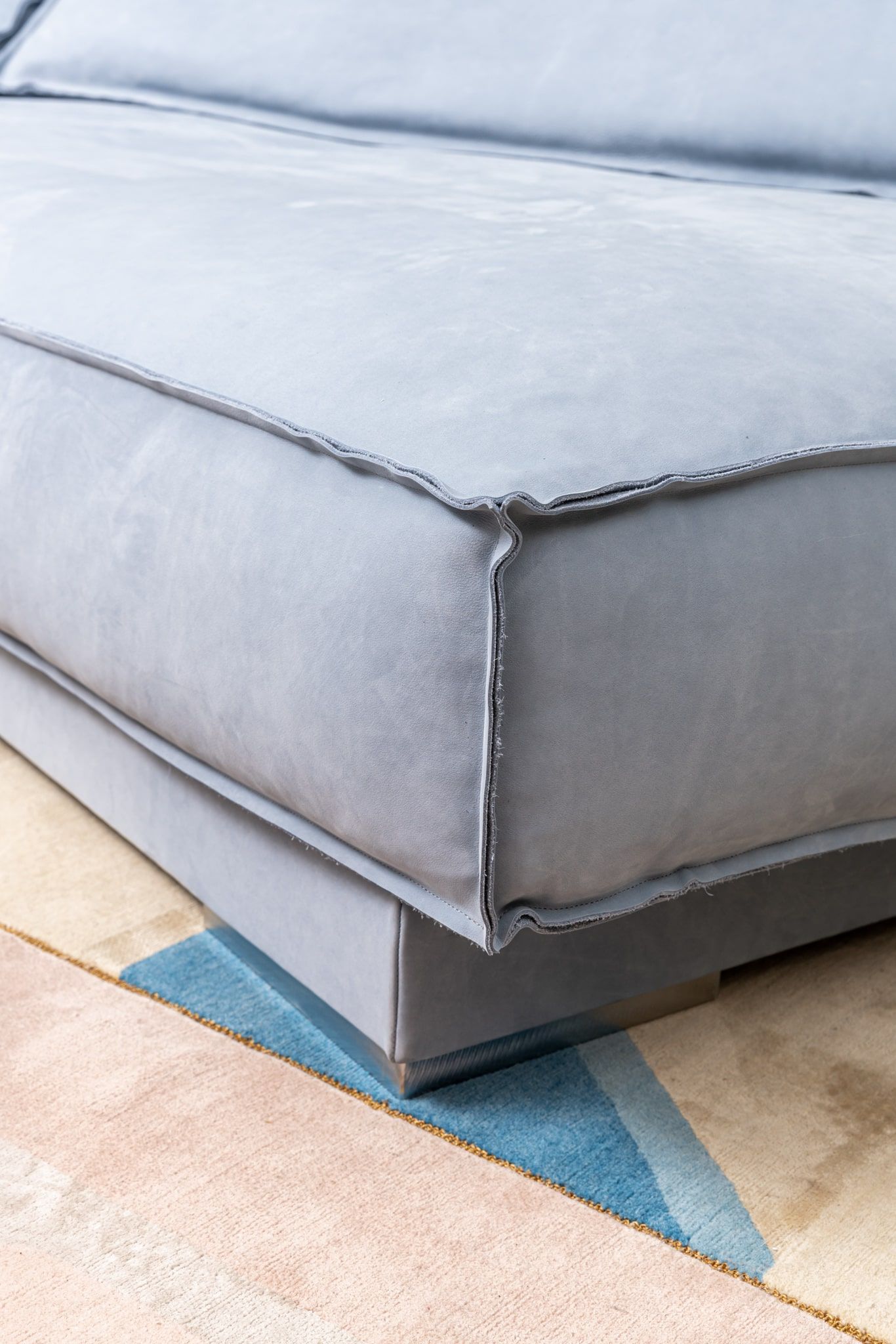 Baxter Диван Budapest Soft Kashmir Azure 330 от Baxter — в интерьере