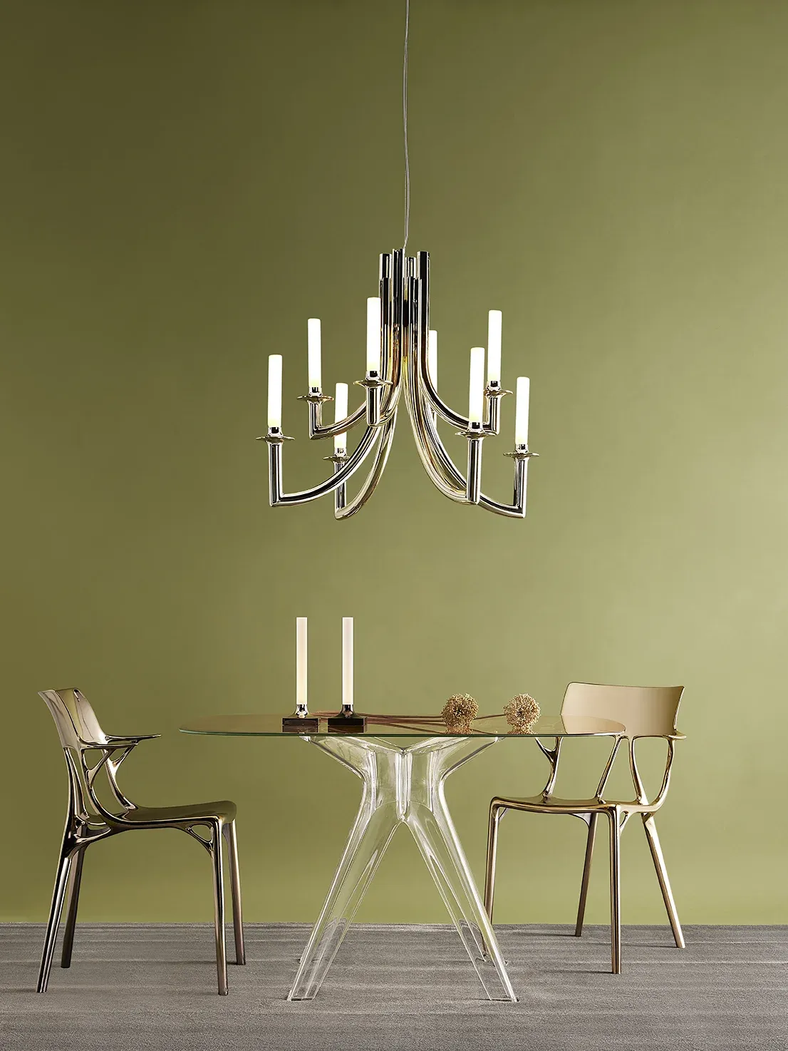 Kartell Стул A.I. Metal от Kartell — в интерьере