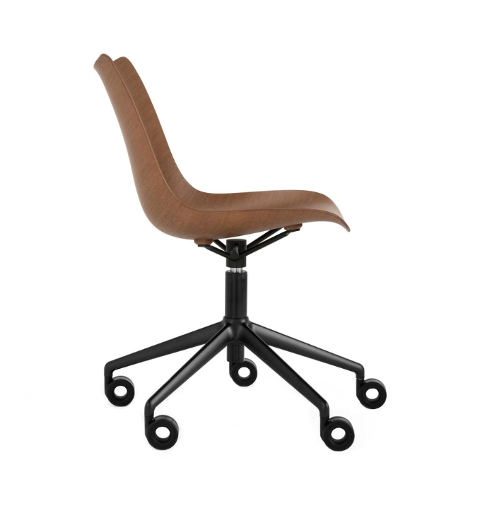 Kartell Рабочее кресло P/Wood на колесиках от Kartell