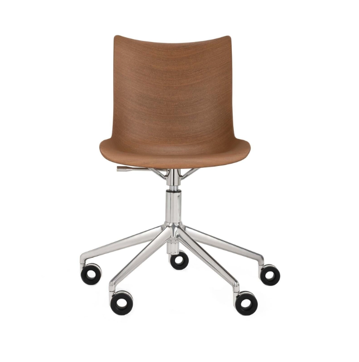 Kartell Рабочее кресло P/Wood на колесиках от Kartell