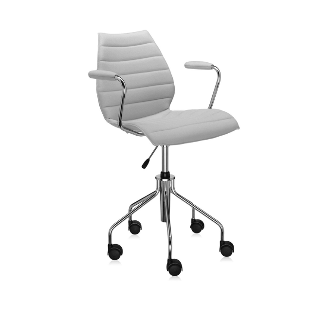 Kartell Рабочее кресло Maui soft trevira с подлокотниками от Kartell