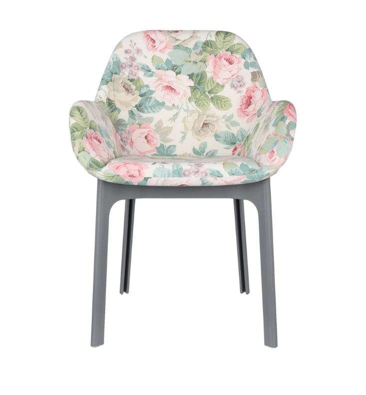 Kartell Стул Clap Flowers с подлокотниками от Kartell