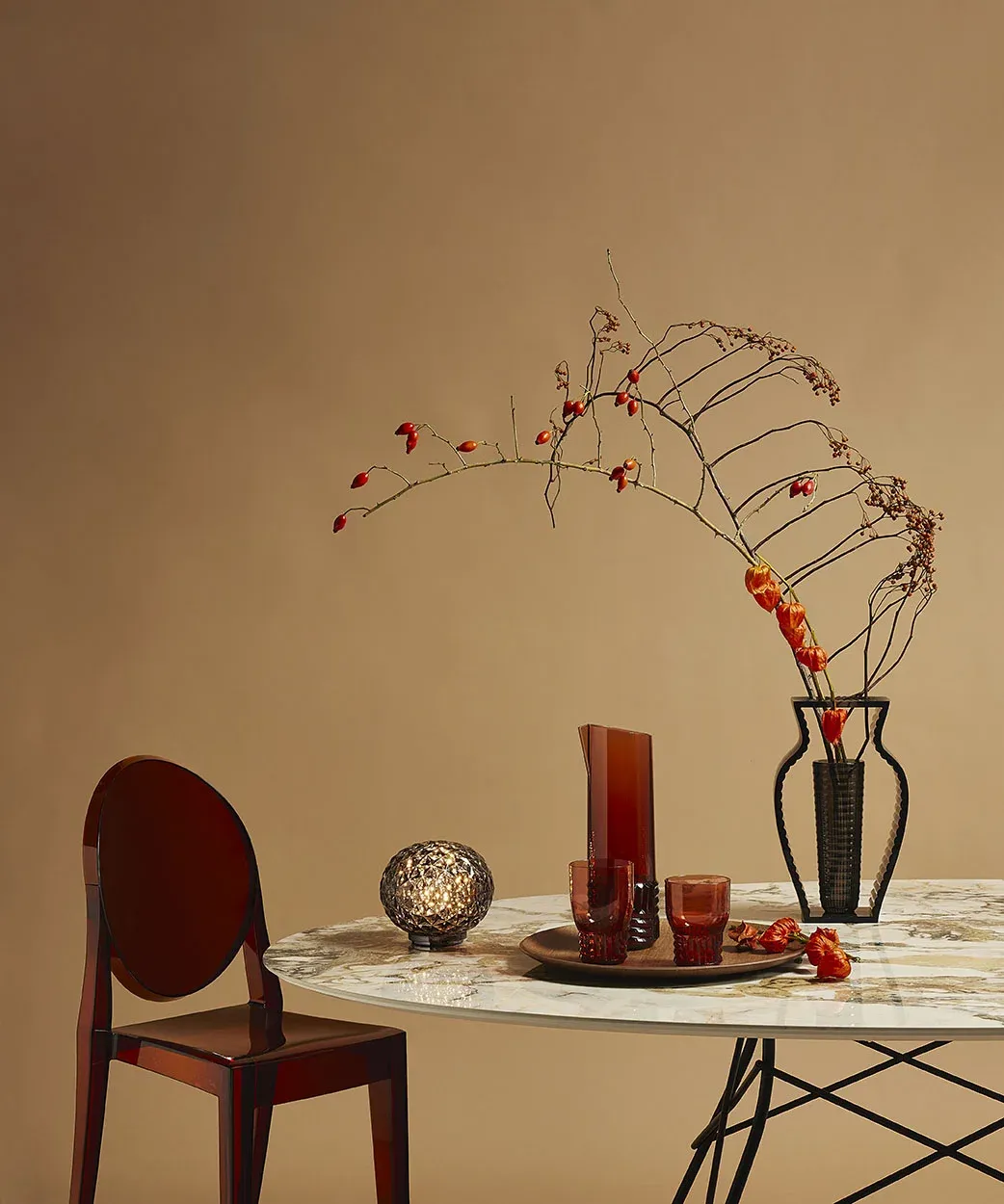 Kartell Ваза Jellies Family от Kartell — в интерьере