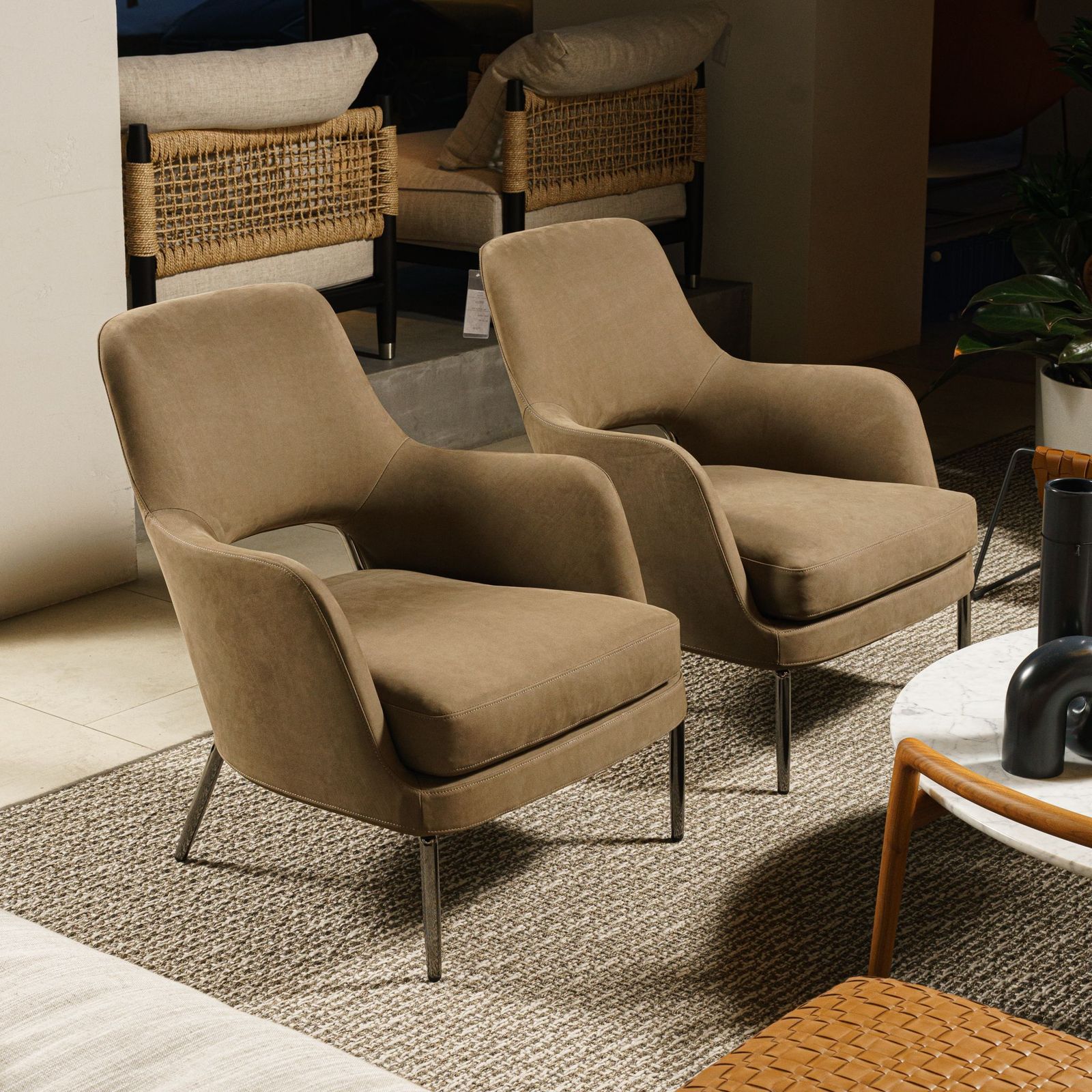 Flexform Кресло Joyce Pelle 702 от Flexform — в интерьере