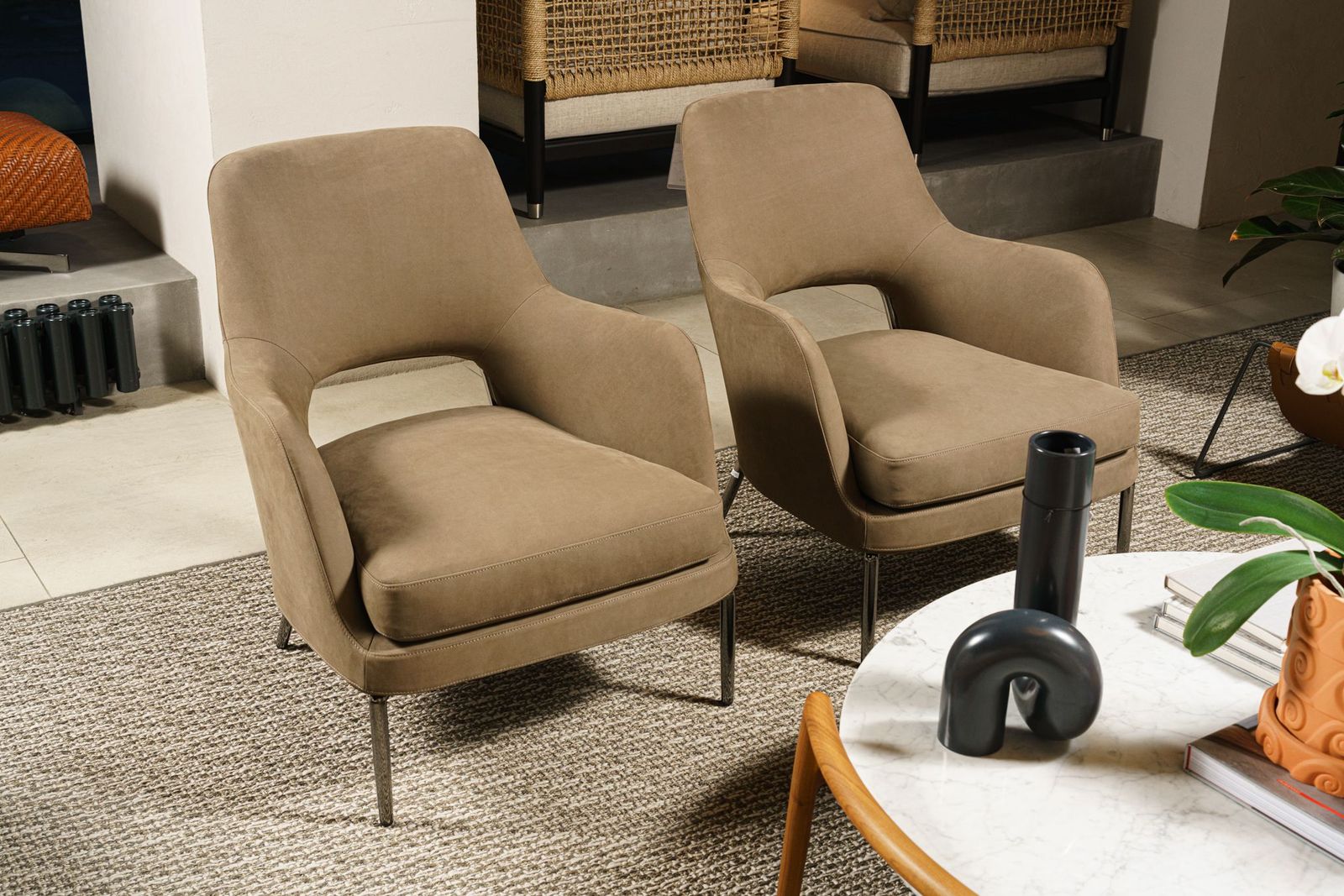 Flexform Кресло Joyce Pelle 702 от Flexform — в интерьере