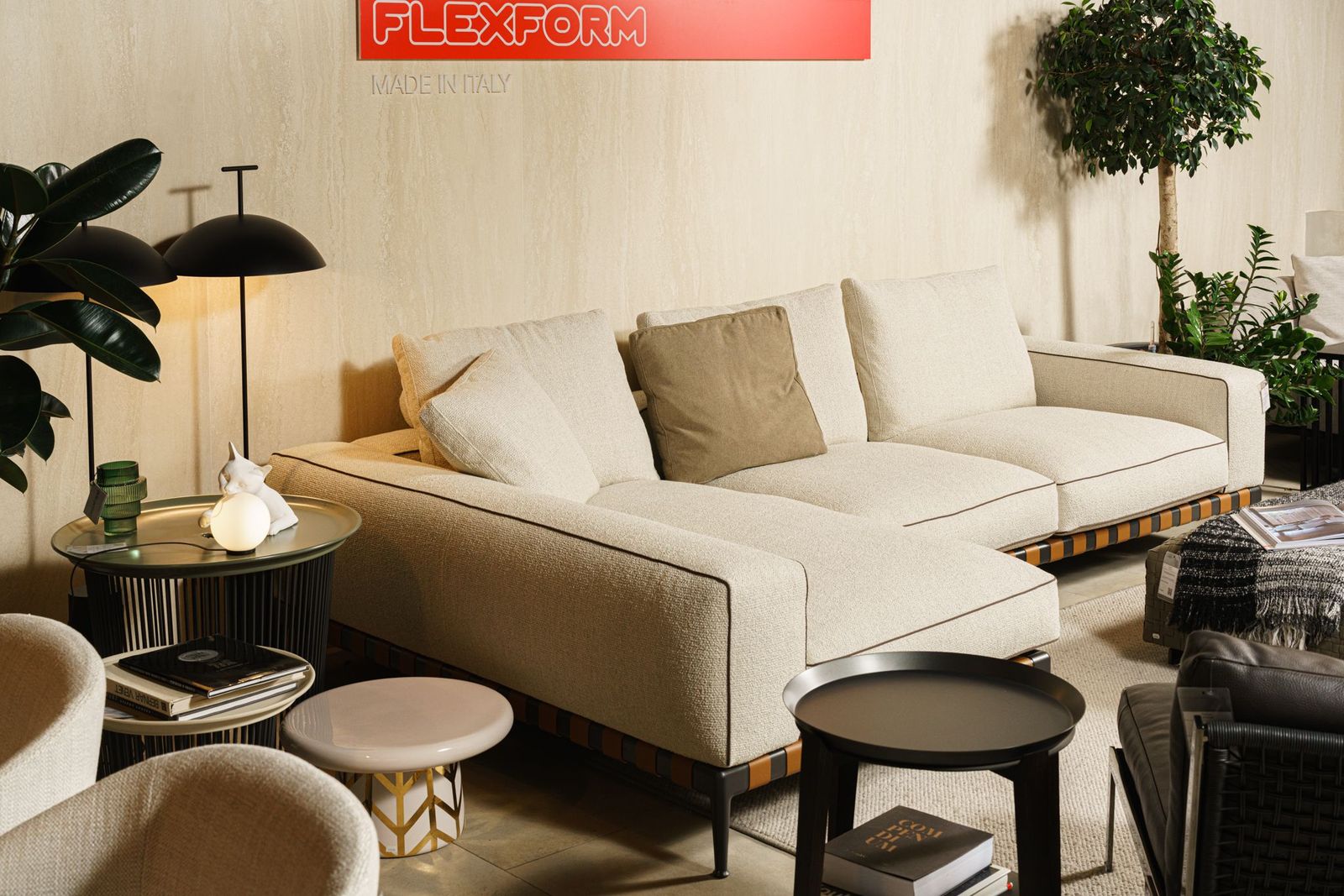 Flexform Диван Gregory XL от Flexform — в интерьере