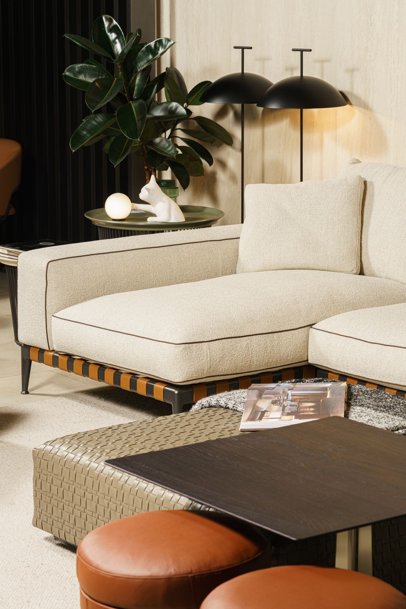 Flexform Диван Gregory XL от Flexform — в интерьере