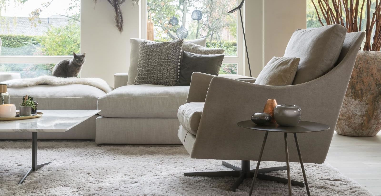 Flexform Кресло Boss Pelle 619 от Flexform — в интерьере