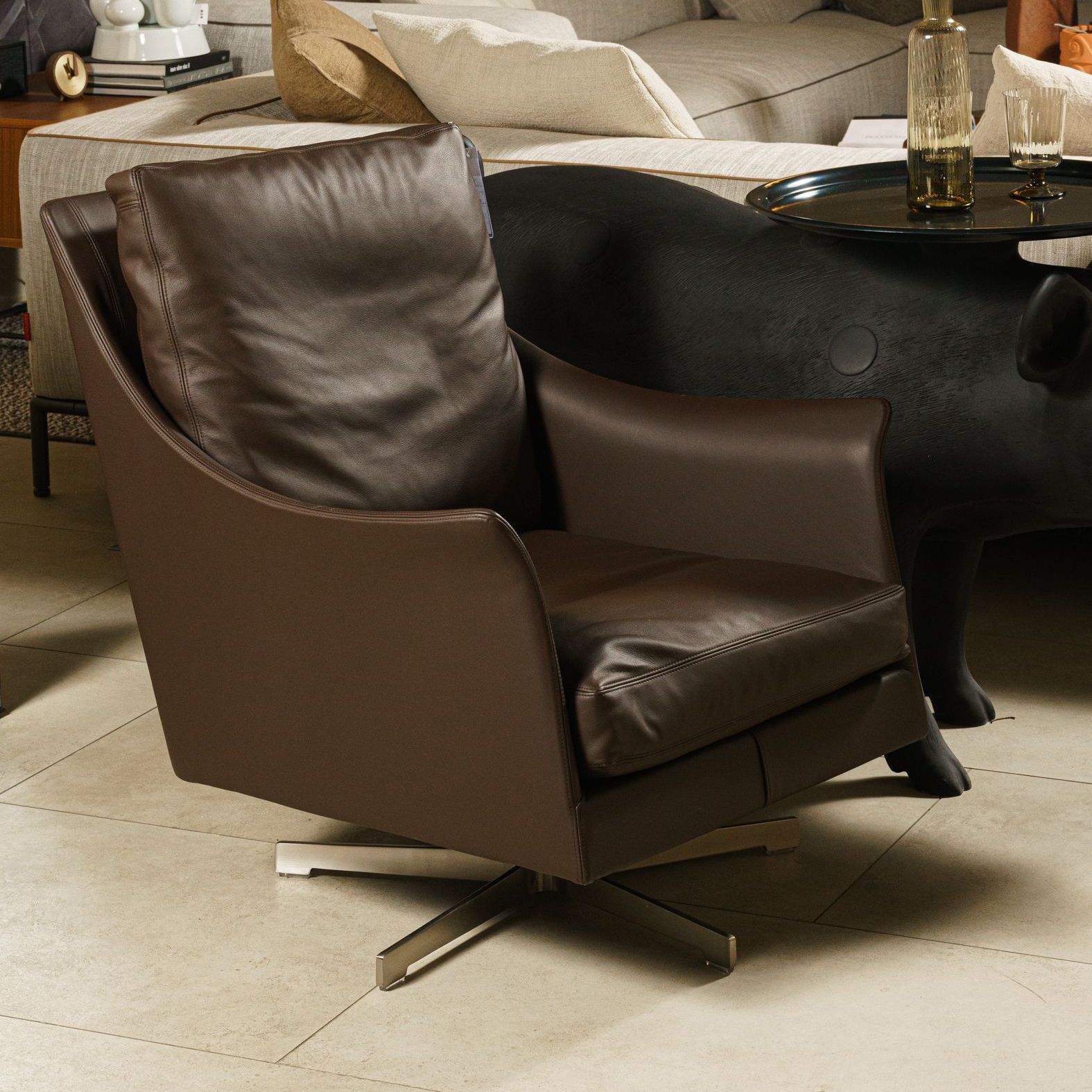 Flexform Кресло Boss Pelle 619 от Flexform — в интерьере