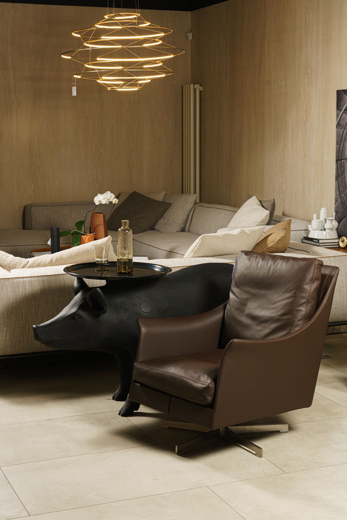 Flexform Кресло Boss Pelle 619 от Flexform — в интерьере