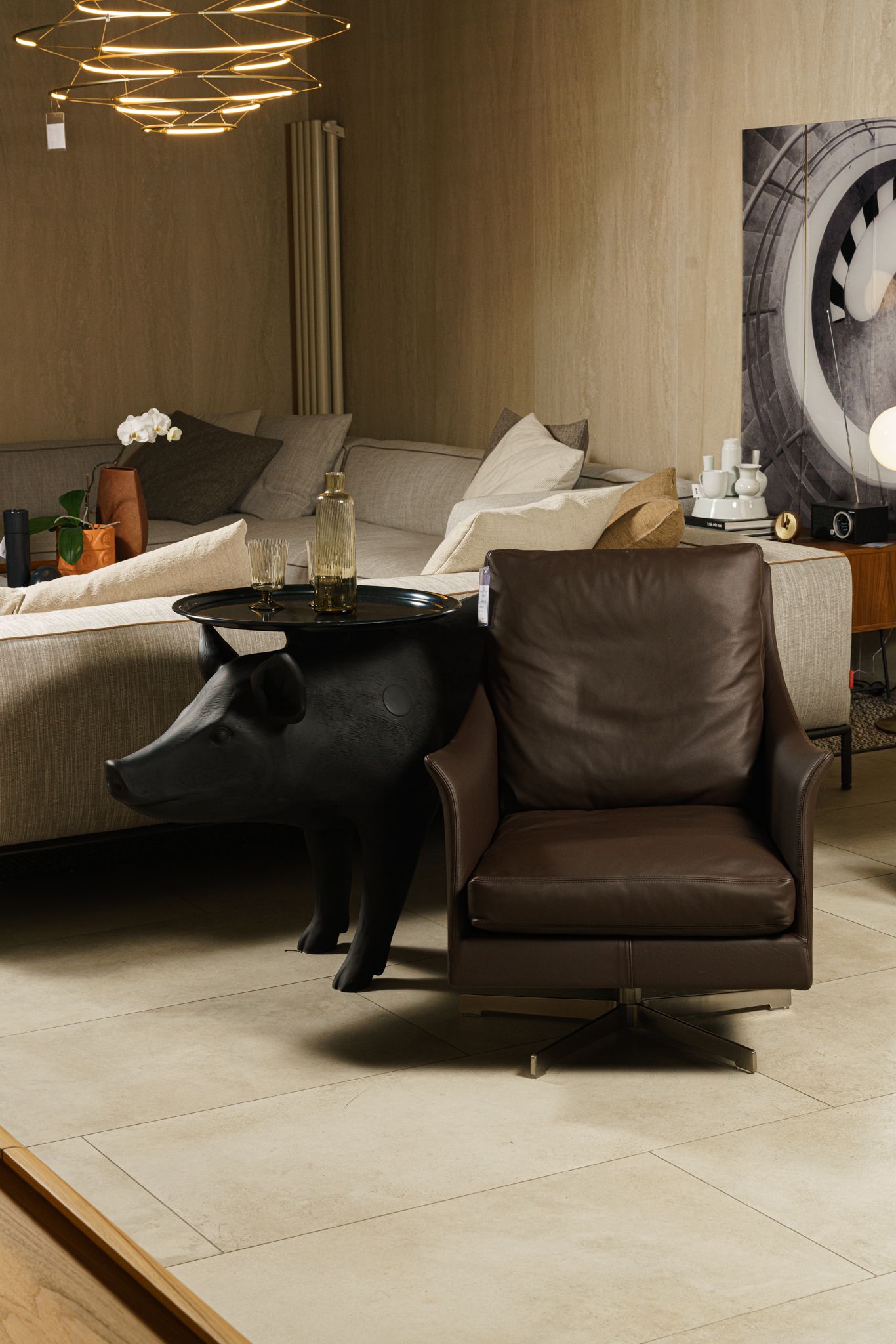 Flexform Кресло Boss Pelle 619 от Flexform — в интерьере