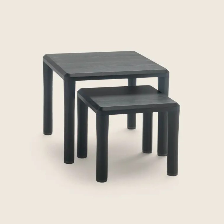 Flexform Журнальный столик Kobo Brown 40/54 от Flexform — в интерьере